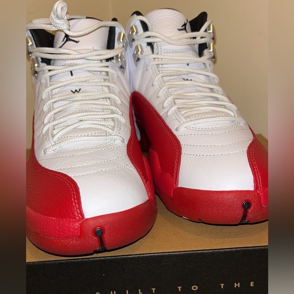 DEADSTOCK Jordan Cherry 12s! Men Size 9.5! - Picture 6 of 9